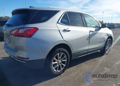 2018 Chevrolet Equinox Lt из США, поврежденный, VIN 3GNAXSEV3JL334759